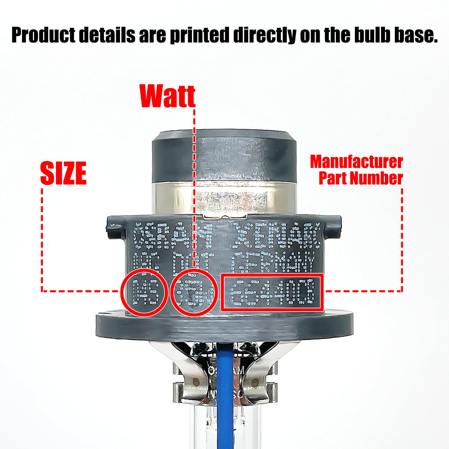 Amazon.com: OSRAM Xenarc D4S Cool Blue HID Xenon Headlight Bulbs
