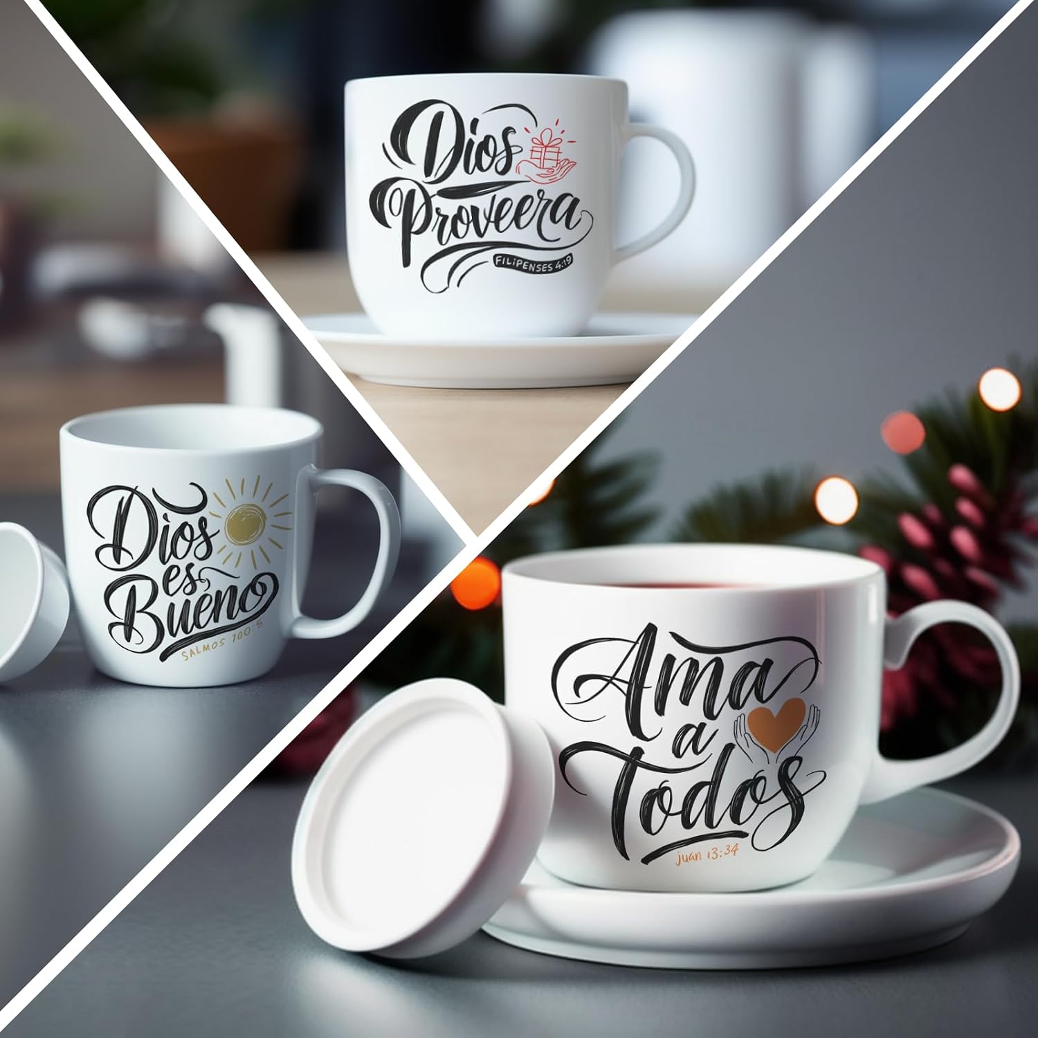 30 PCS UV DTF Cup Wraps for 16 OZ - Spanish Bible Verses UV DTF Cup Stickers for 16OZ Glass Cups, Mugs，Milk Tea Cups, Metal and Plastic Bottles. High-Viscosity UV DTF Transfer Sticker