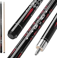 Vista 10 de Pool Cue, 58" Billiard Cue Stick 2-Piece Maple Wood Pool Cue Stick 18 19 20 21oz for Bar House Pool Table Sports