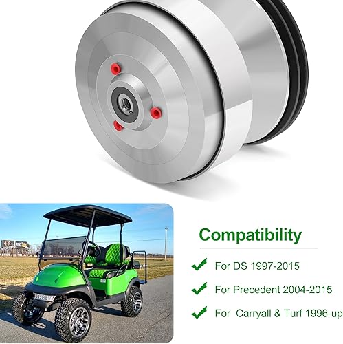 Miniatura 4 de 10L0L Conjunto de embrague de accionamiento primario para carrito de golf para modelos de gas Club Car DS, Precedent, Carryall y Turf 1997 en