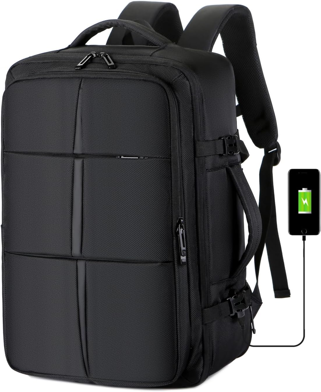 Amazon.com: VIWATIN 40L Expandable Business Laptop Backpack 17 inch for ...