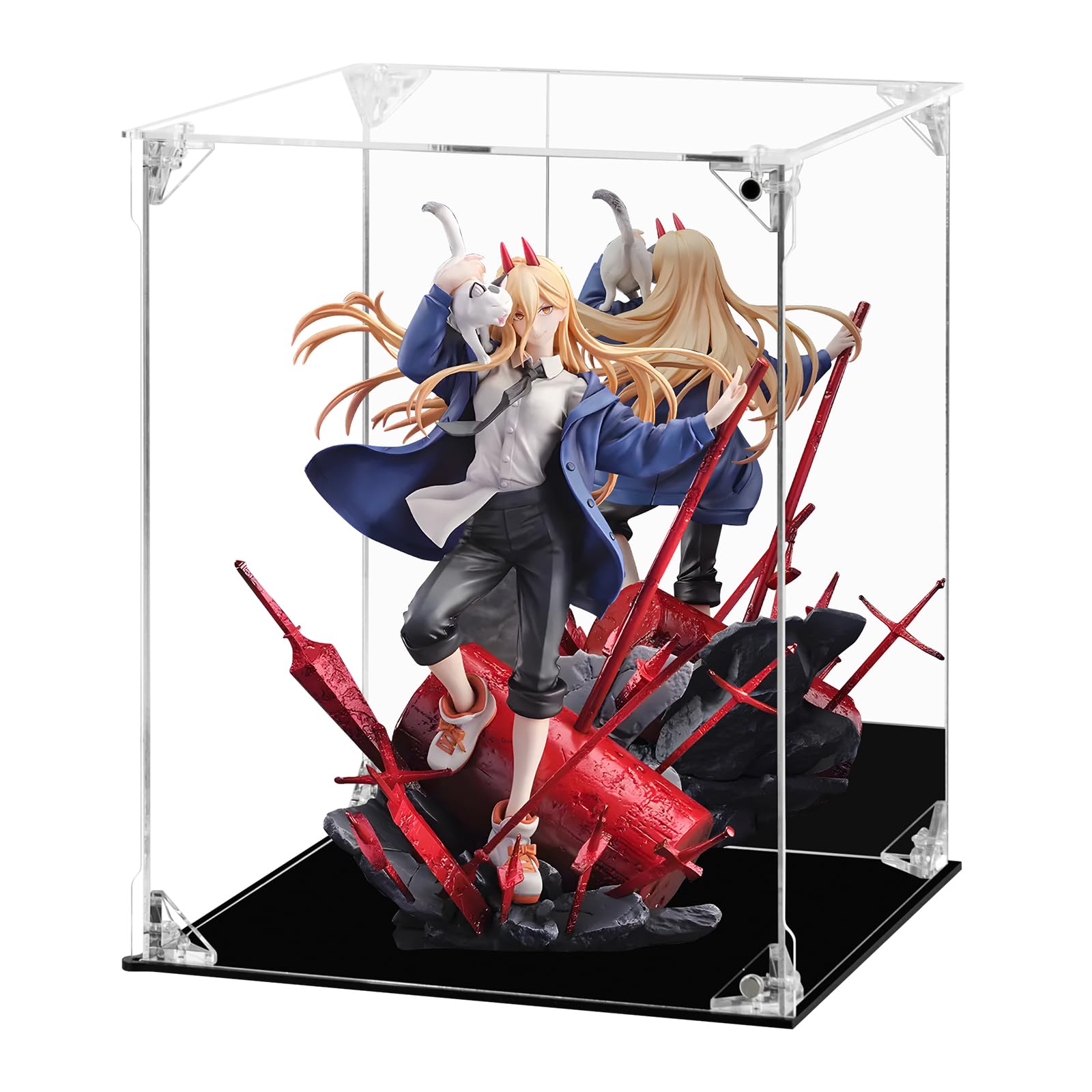 Amazon.co.jp: 11.8 x 7.9 x 7.9インチのディスプレイケース、収集品の
