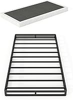 Vista 7 de LUMUNANCE Base de colchón Twin Box Spring de 3 pulgadas, perfil bajo, tamaño individual, con cubierta de tela, fácil montaje