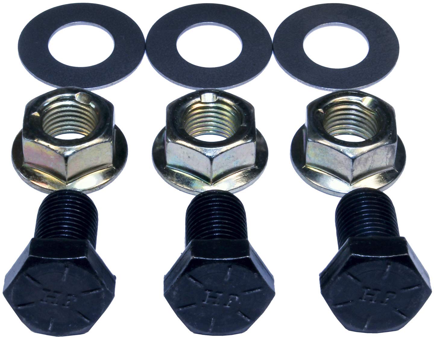 Torque Converter Hex Bolts & Nuts Kit 3/8"-24x9/16" for GM TH350 / TH200 / PowerGlide TH-200/350