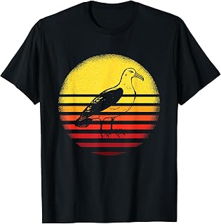 Albatross Shirt Vintage Albatross Retro Albatross Lover Gift T-Shirt