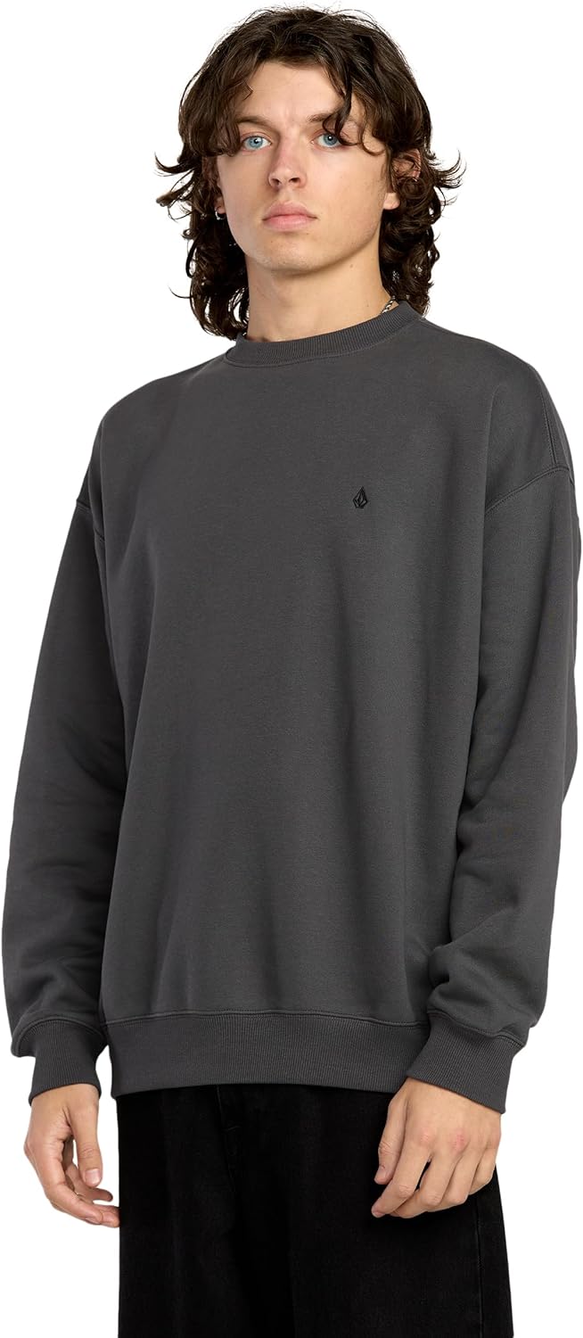 Volcom Men's Single Stone Pw Crew Fleece Sweatshirt - Image 3