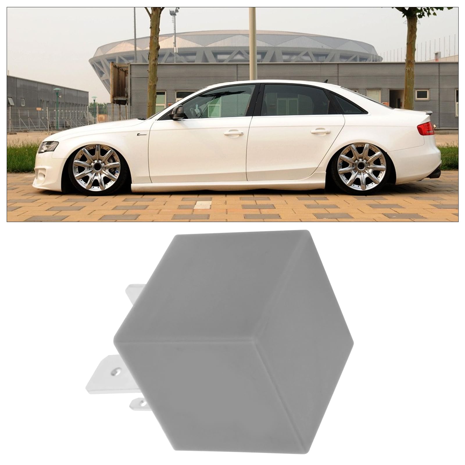 Relais 4 Broches Compatible Volkswagen Audi – Référence 357911253, Pour Feux De Brouillard