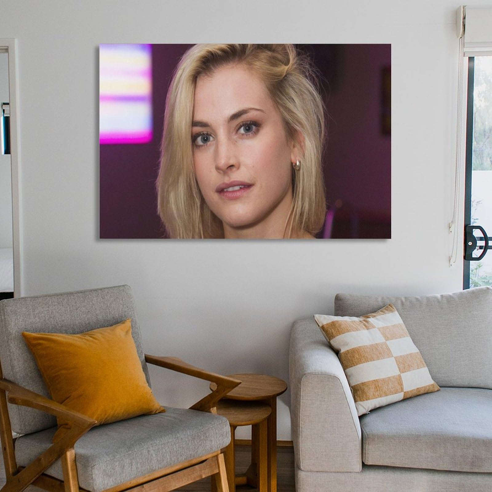 Amazon.co.jp: ステファニー・マティーニ ポスター 1 キャンバス