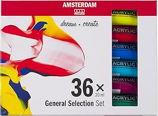 Amsterdam Standard Series acrylic paint general selection set | 36 x 20 ml (17820437)