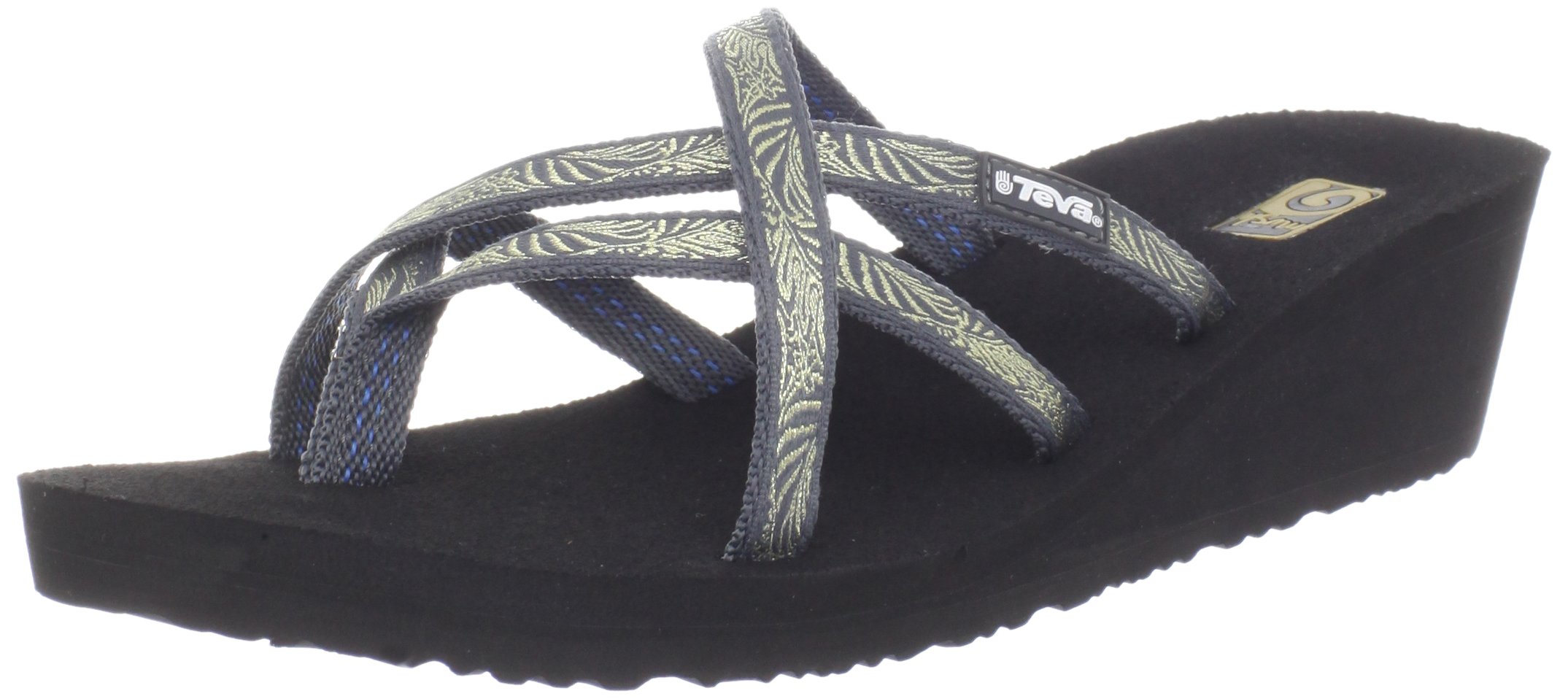 Teva Women's Mush Mandalyn Wedge Ola Flip-Flop, Abbey Purple, Medium US