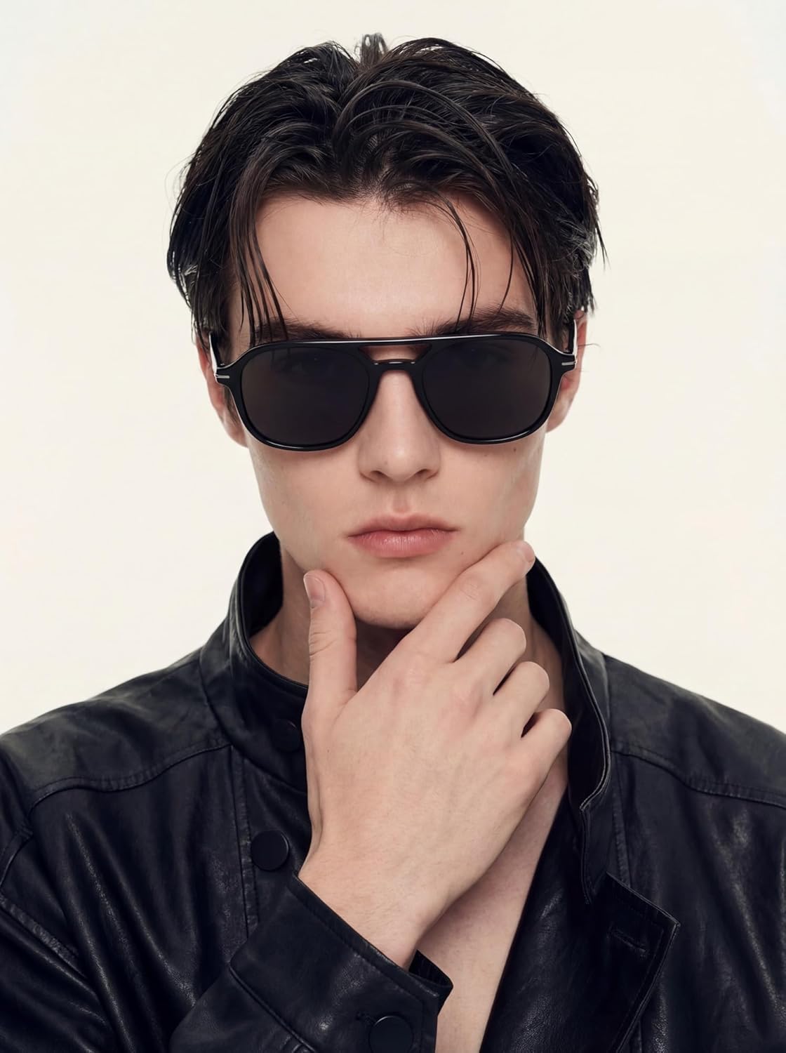 Retro Aviator Mens Sunglasses Womens Polarized, 90s Style Fashion UV400 Driving Sun Glasses