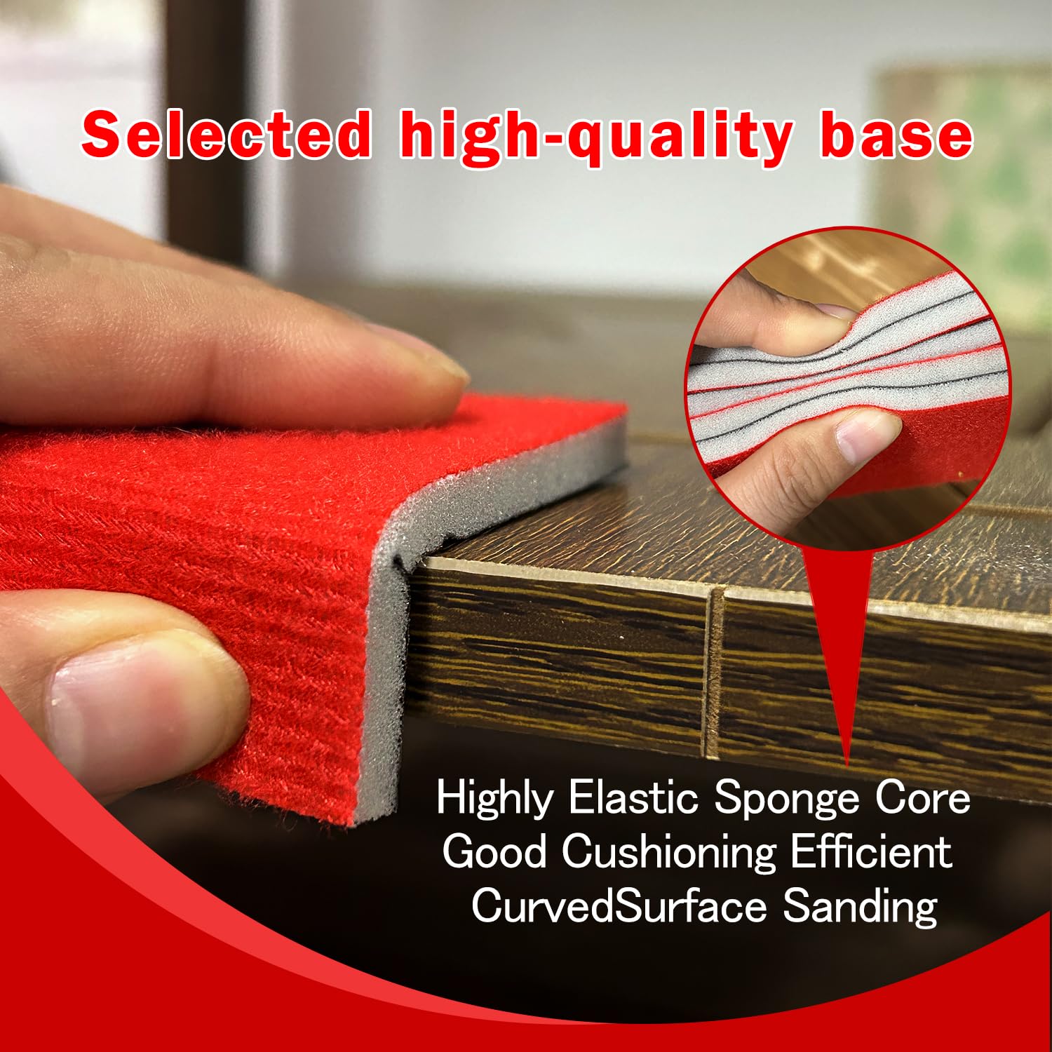 Ultra Fine Sanding Sponges - 36 PCS Set -4