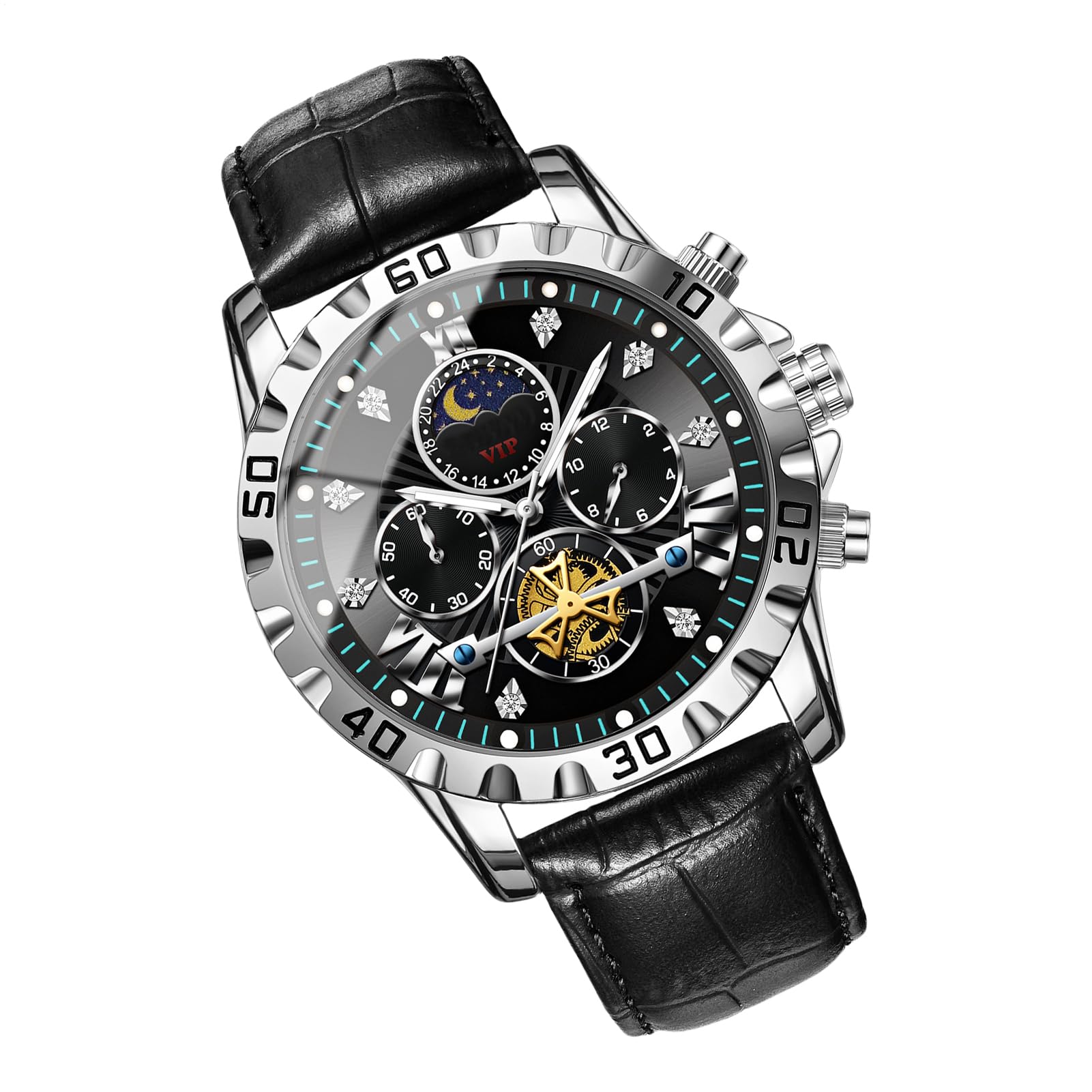Montre automatique pour hommes au design élégant et étanche pour le quotidien - 8