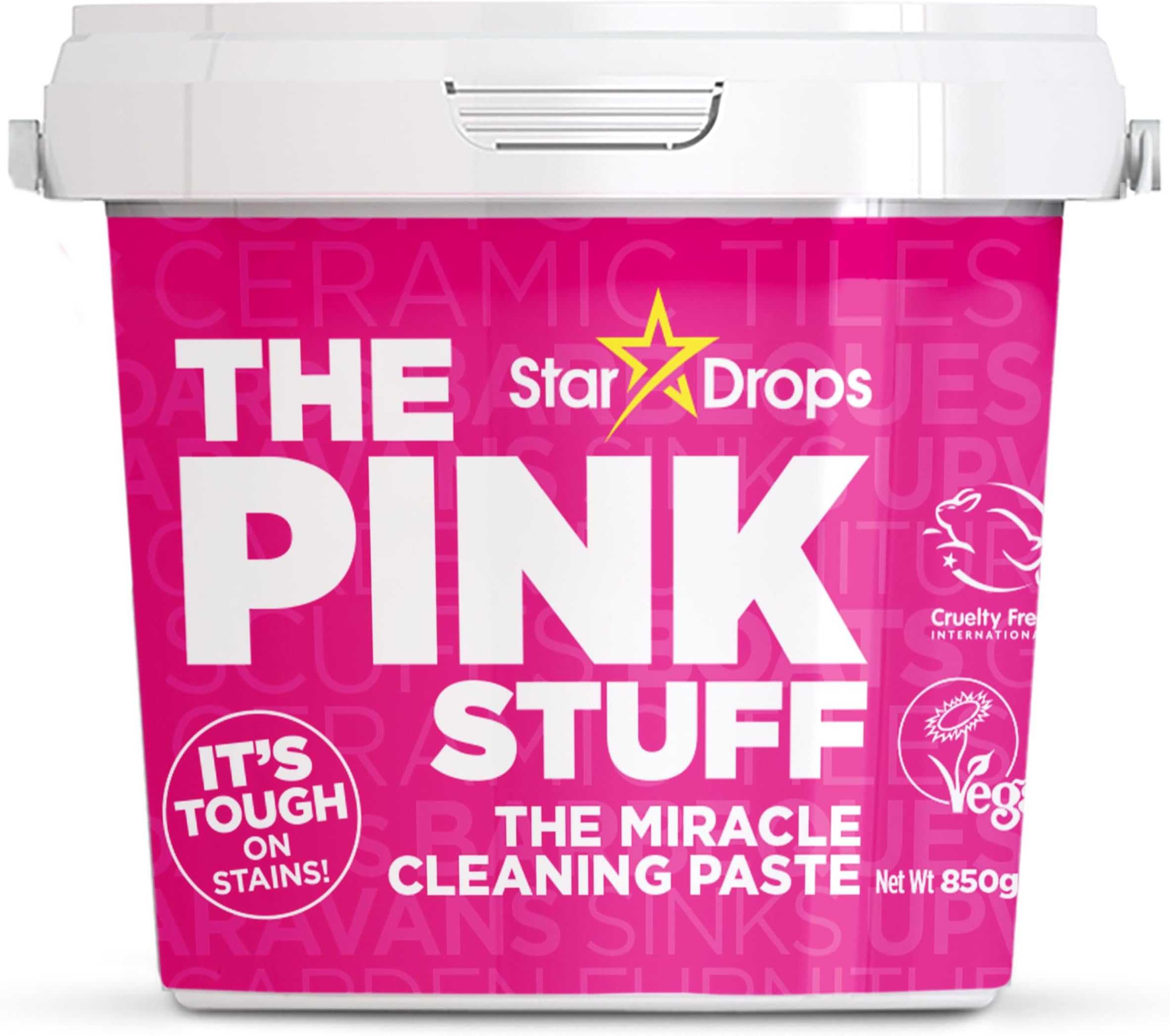 The Pink Stuff Miracle Cleaning Paste 850g - The Powerful All Purpose Multi Surface Cleaner For Ovens Bathrooms Kitchens And More