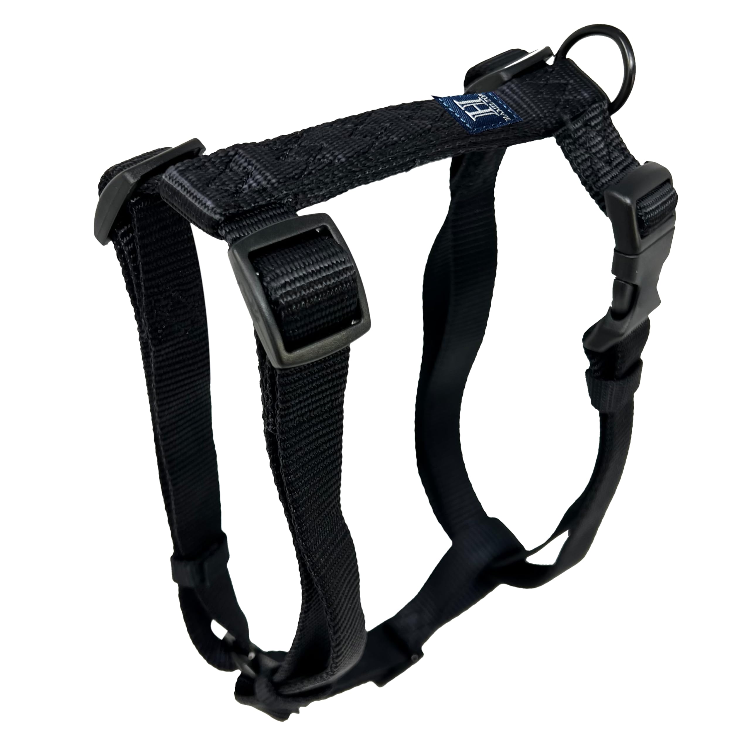 Hamilton Adjustable Dog Harness Black