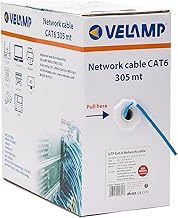 Velamp Cavo di Rete LAN Ethernet - Cat 6 – UTP – Lunghezza 305 mt – Confezione pull box