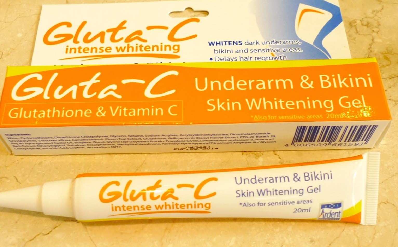 GLUTA C UNDERARM AND BIKINI SKIN WHITENING GEL