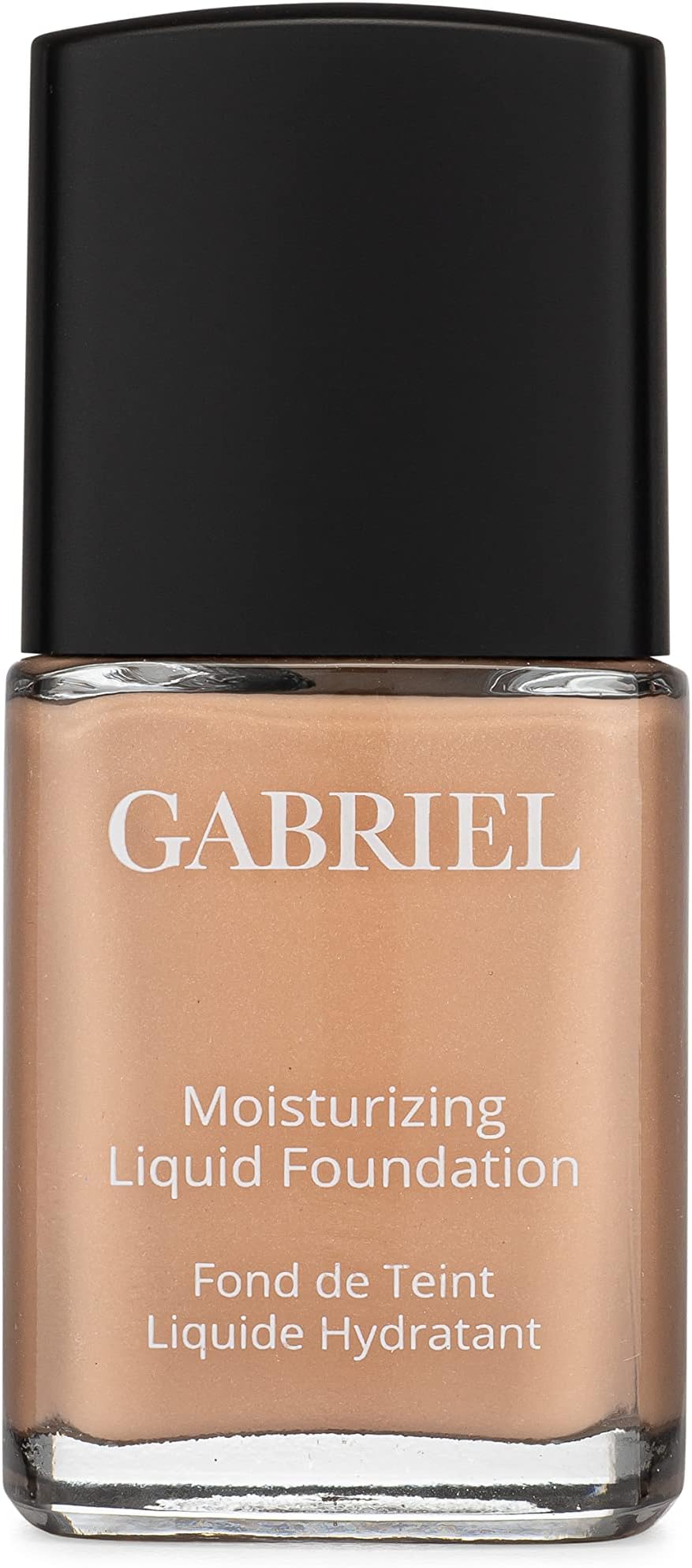 Gabriel Cosmetics Liquid Foundation, Organic Formula- 1 fl oz. (Cream Beige, ...