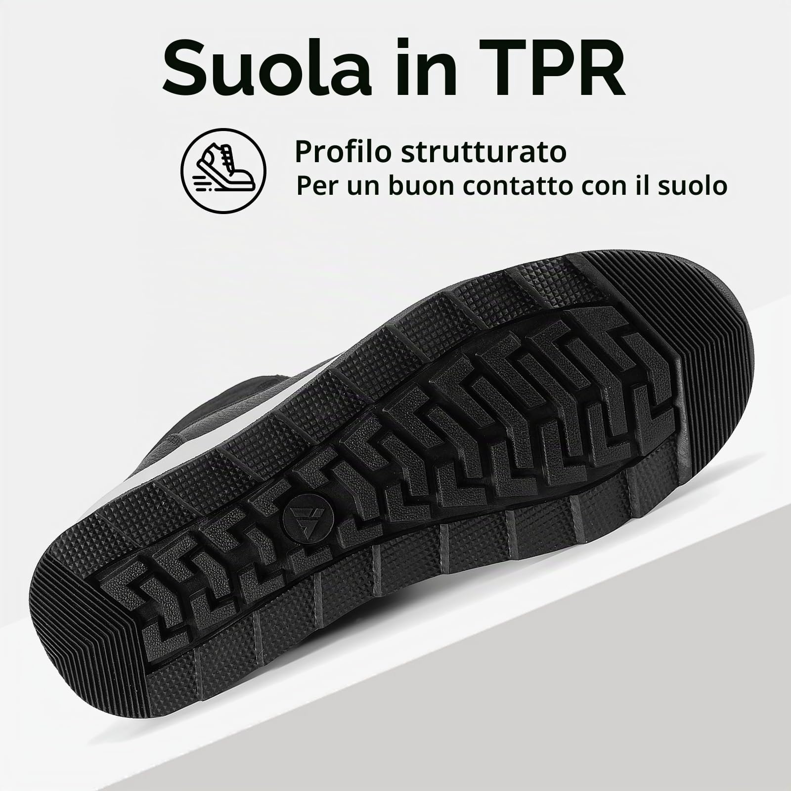 Mishansha Stivali da Neve Donna Fodera Calda Pelliccia Stivaletti Outdoor Trekking Antiscivolo Invernali Scarpe Nerointenso 39 EU