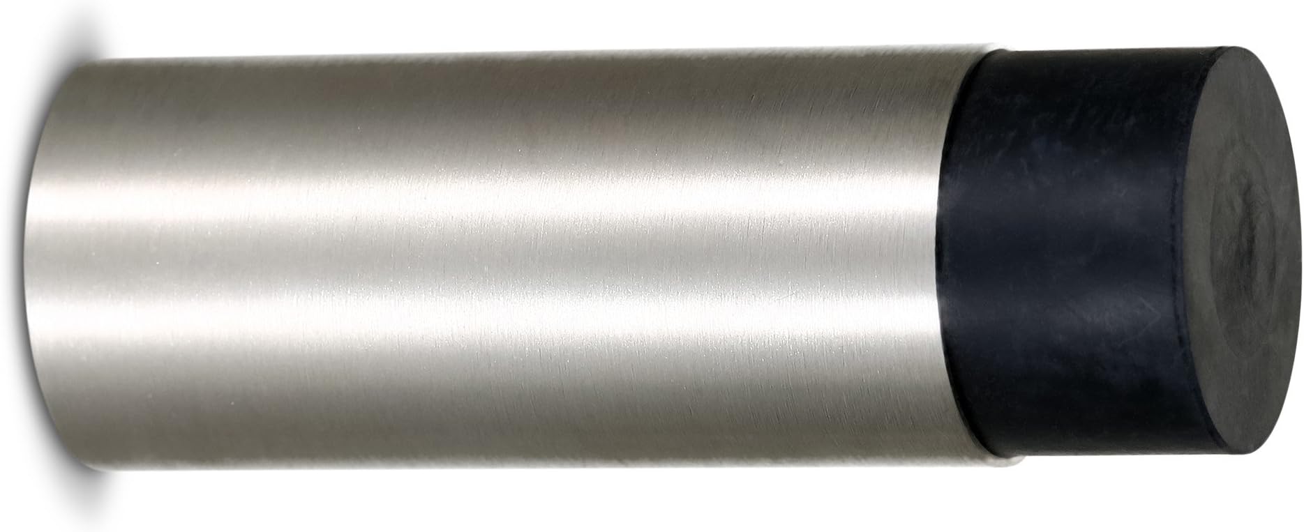 Stoppwerk Butée de porte murale en acier inoxydable avec caoutchouc
