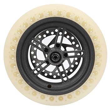 Fluorescent Tire, Durable Rear Wheel Replacement Set, Warmth Retention Sturdy Shock Absorption Outdoor for Repairing M365Pro