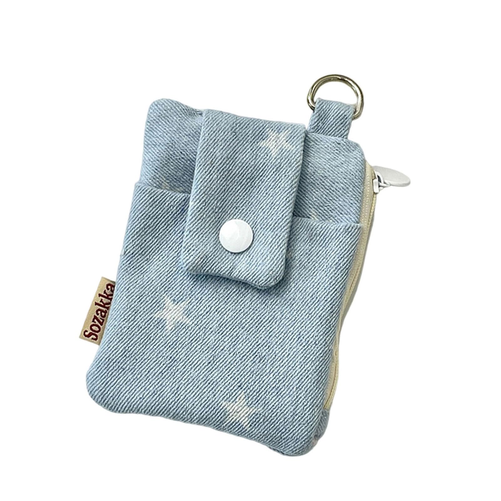MIDOKSTUA Lovely Wallet Star Coin Purse Bows Change Bag Card Bag Card Storage Case Change Purse Change Pocket Coin Pouches