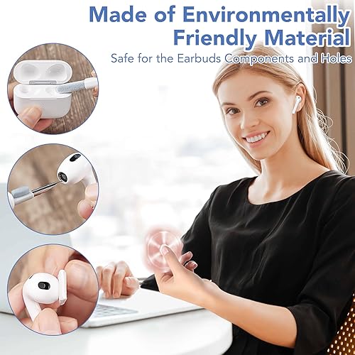 Miniatura 6 de Kit de limpieza para iPhone, limpiador de puerto de carga, multiherramienta, herramienta de reparación y restauración de puerto Lightning del