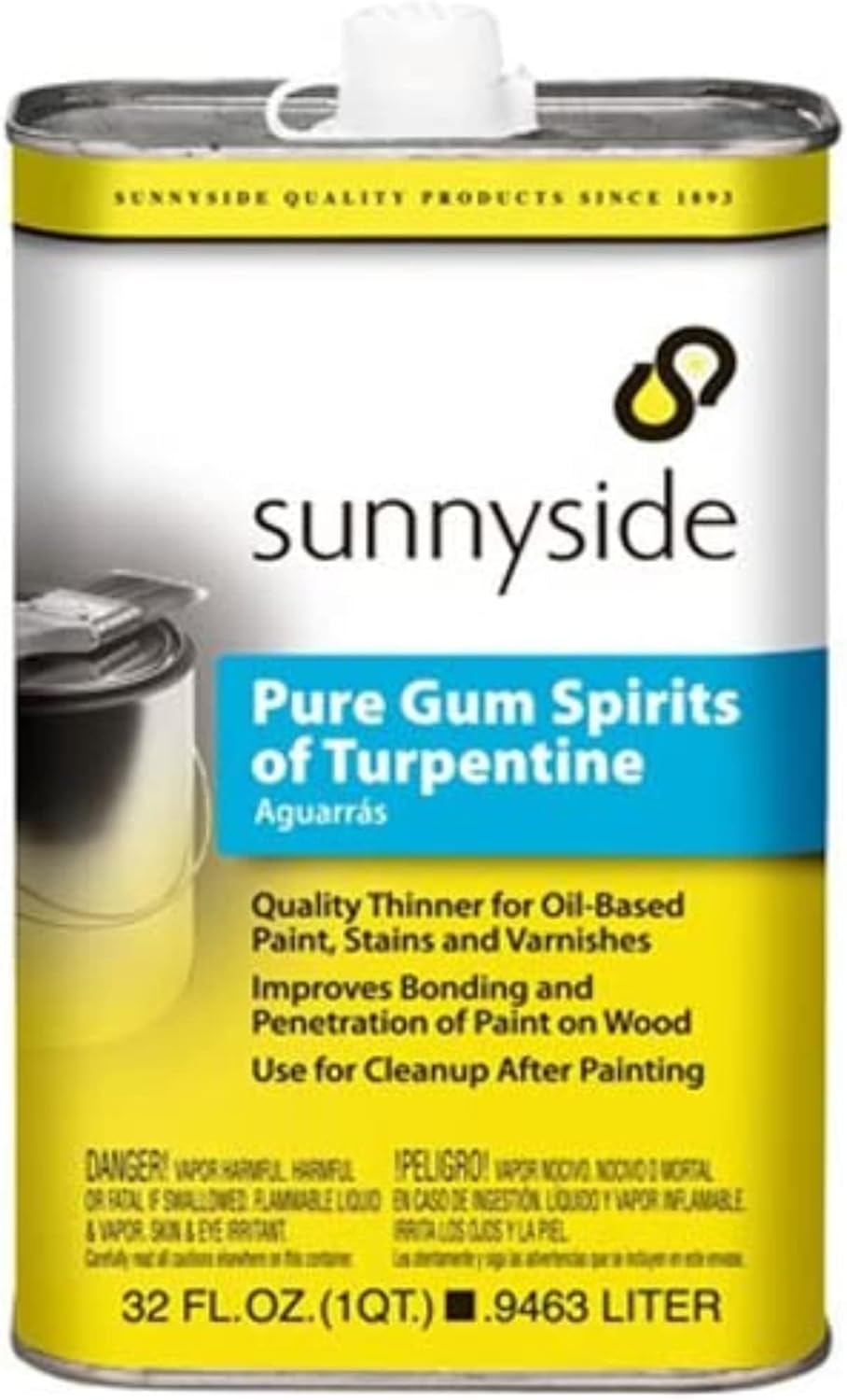 SUNNYSIDE CORPORATION 87032 1-Quart Pure Gum Spirits