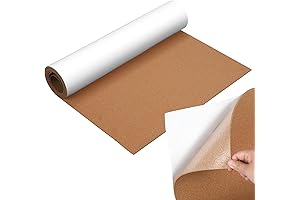 Geetery Self Adhesive Cork Roll with Adhesive Backing (24 x 100 Inches, 3mm Thickness)