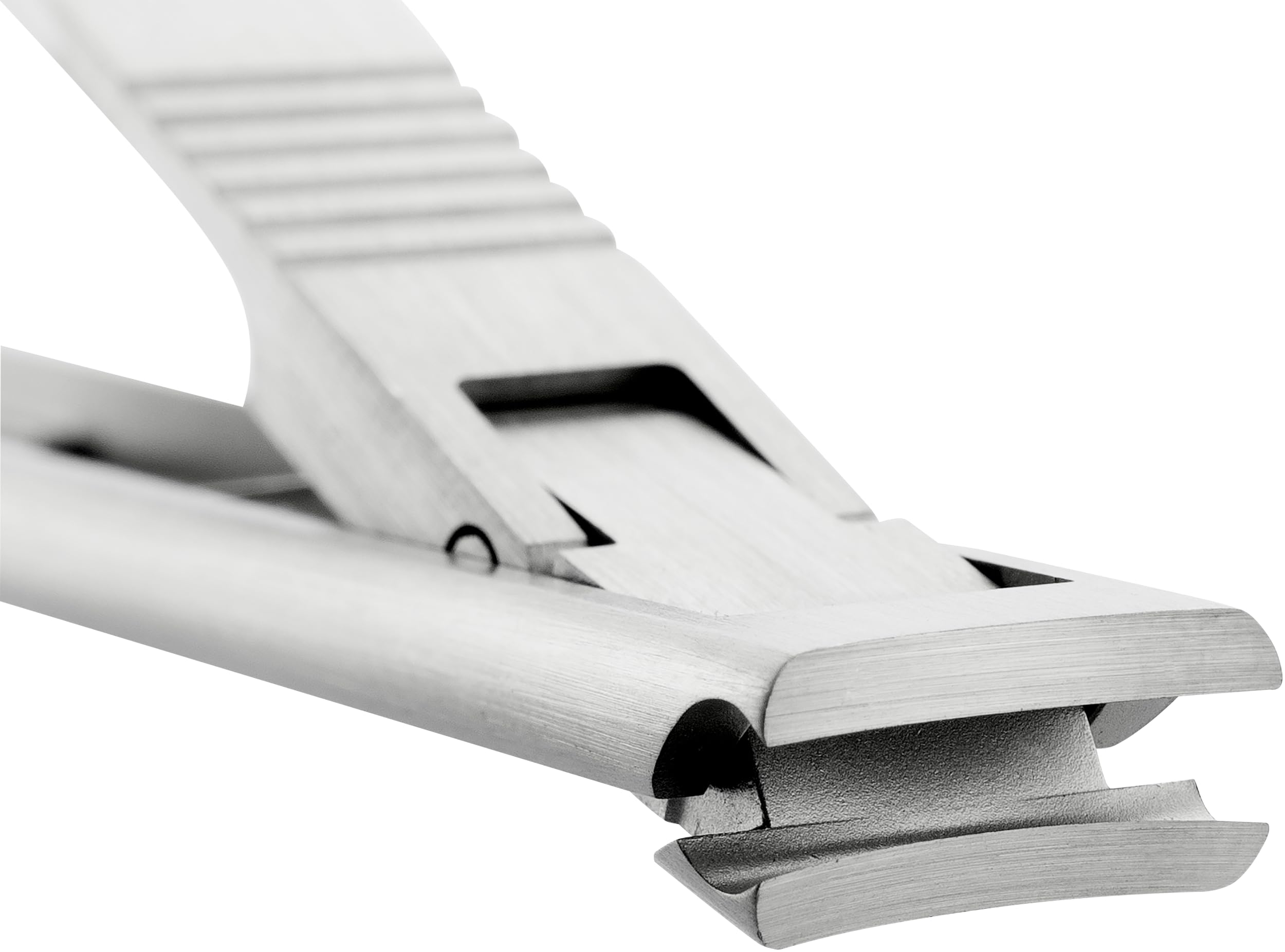 ZWILLING Tagliaunghie compatto (ultrapiatto con lima per unghie, tagliente leggermente curvo, per i viaggi e gli spostamenti, include custodia in pelle), premium, argento