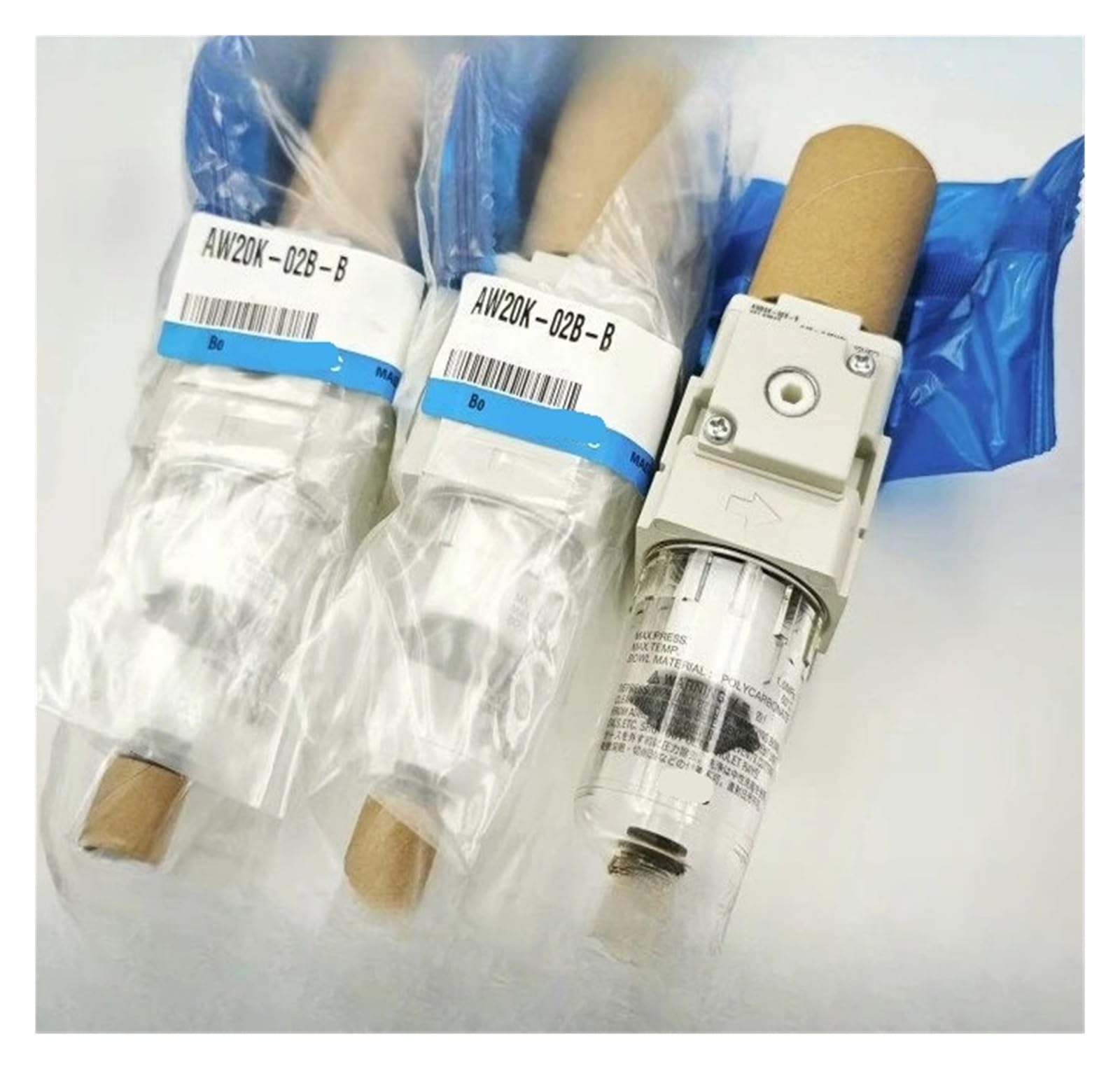 Vanne de réduction de pression AW20K-02B-B avec filtre pneumatique intégré