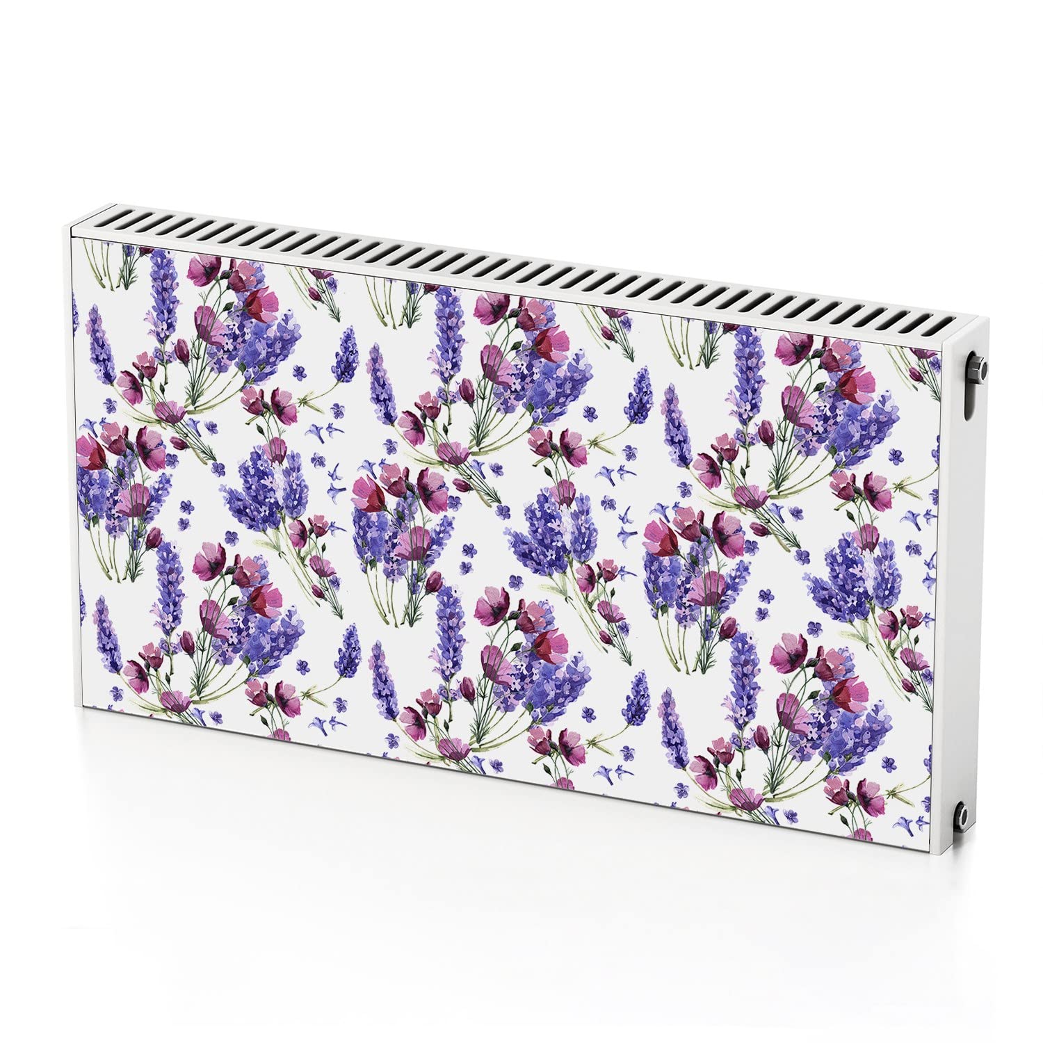 Autocollant de radiateur aimant bouquet de fleurs pour un salon printanier 110x60cm