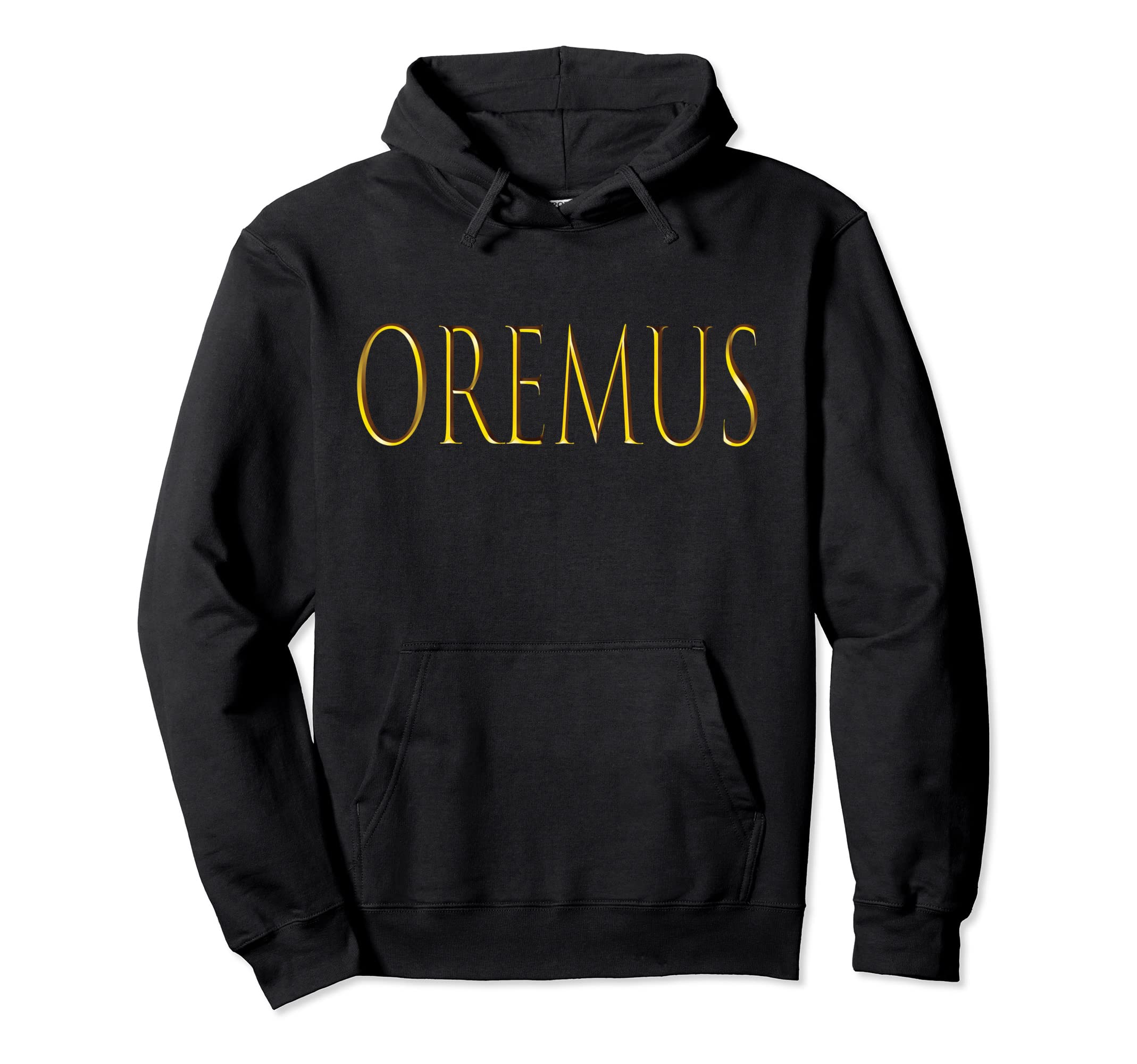 Oremus Traditional Latin Mass Pullover Hoodie