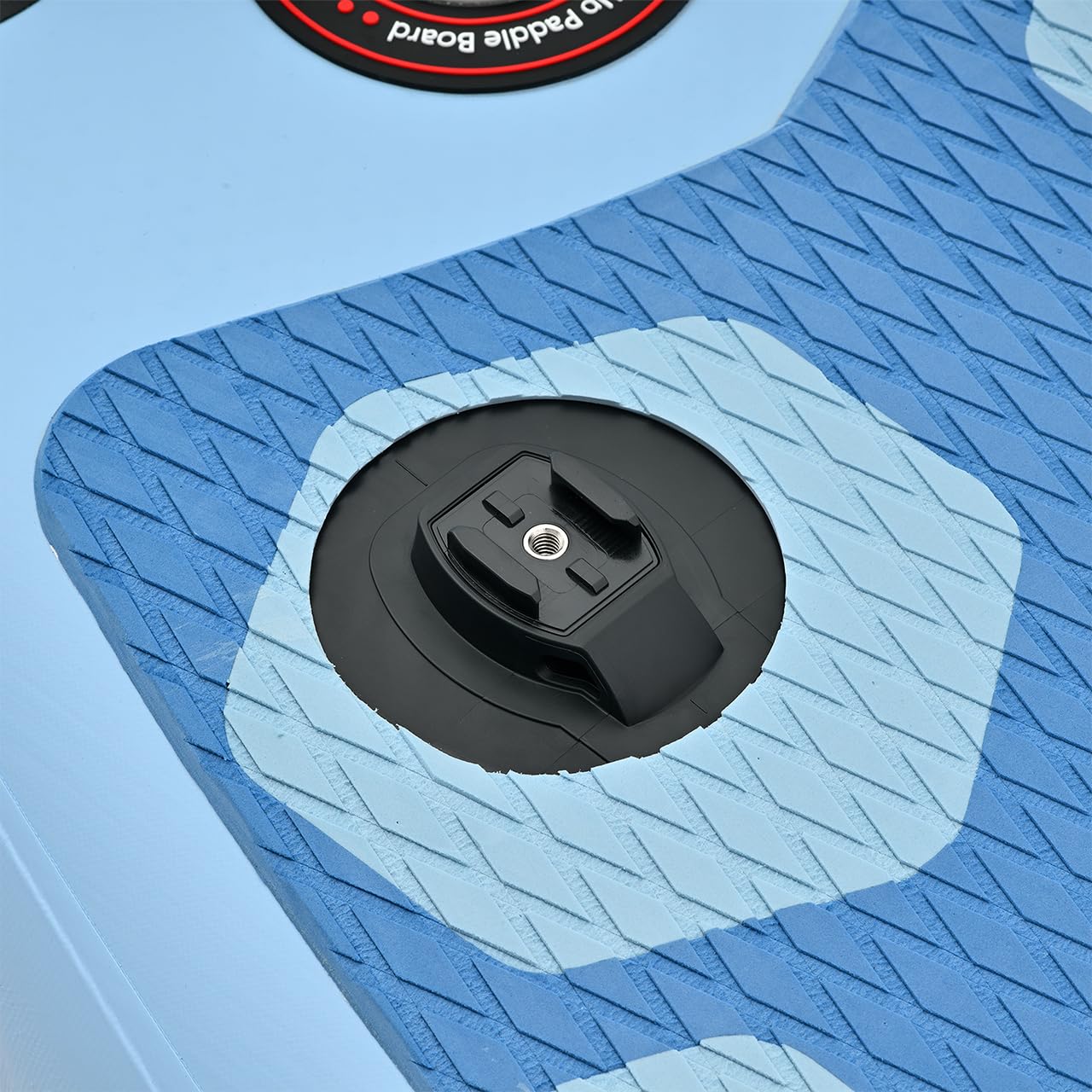 FUXLIFE Deska SUP FX-SUP320D1 niebieska nadmuchiwana - wioslo stojace dla doroslych - 320 x 81 x 15 cm - obciazenie do 150 kg - z pompka, torba, wioslem i 3 pletwami w zestawie