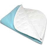 RMS Ultra Soft 4-Layer Washable and Reusable Incontinence Bed Pad - Waterproof Bed Pads, 34"X36"