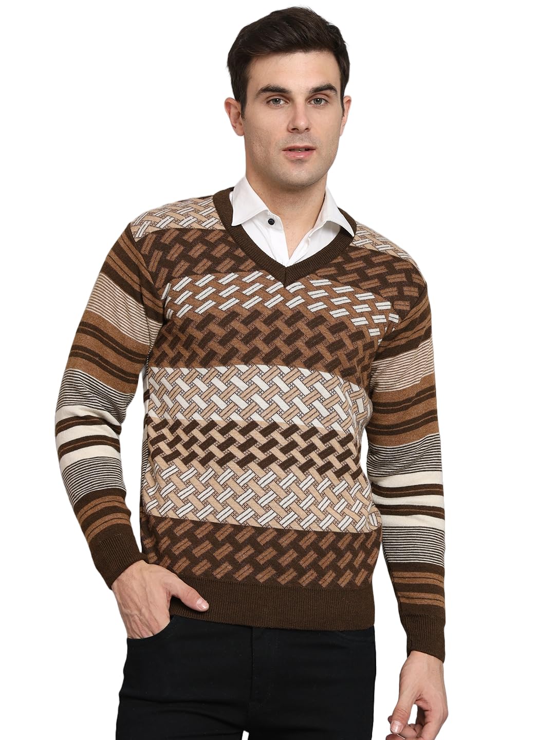 ekools Men's Winterwear Woolen Sweater (4053_eK)-picture-22