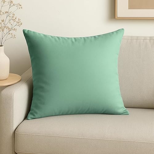 Vista 97 de Thmyo Paquete de 2 fundas de almohada cuadradas decorativas de algodón, fundas de almohada de sublimación en blanco, fundas de cojín blancas