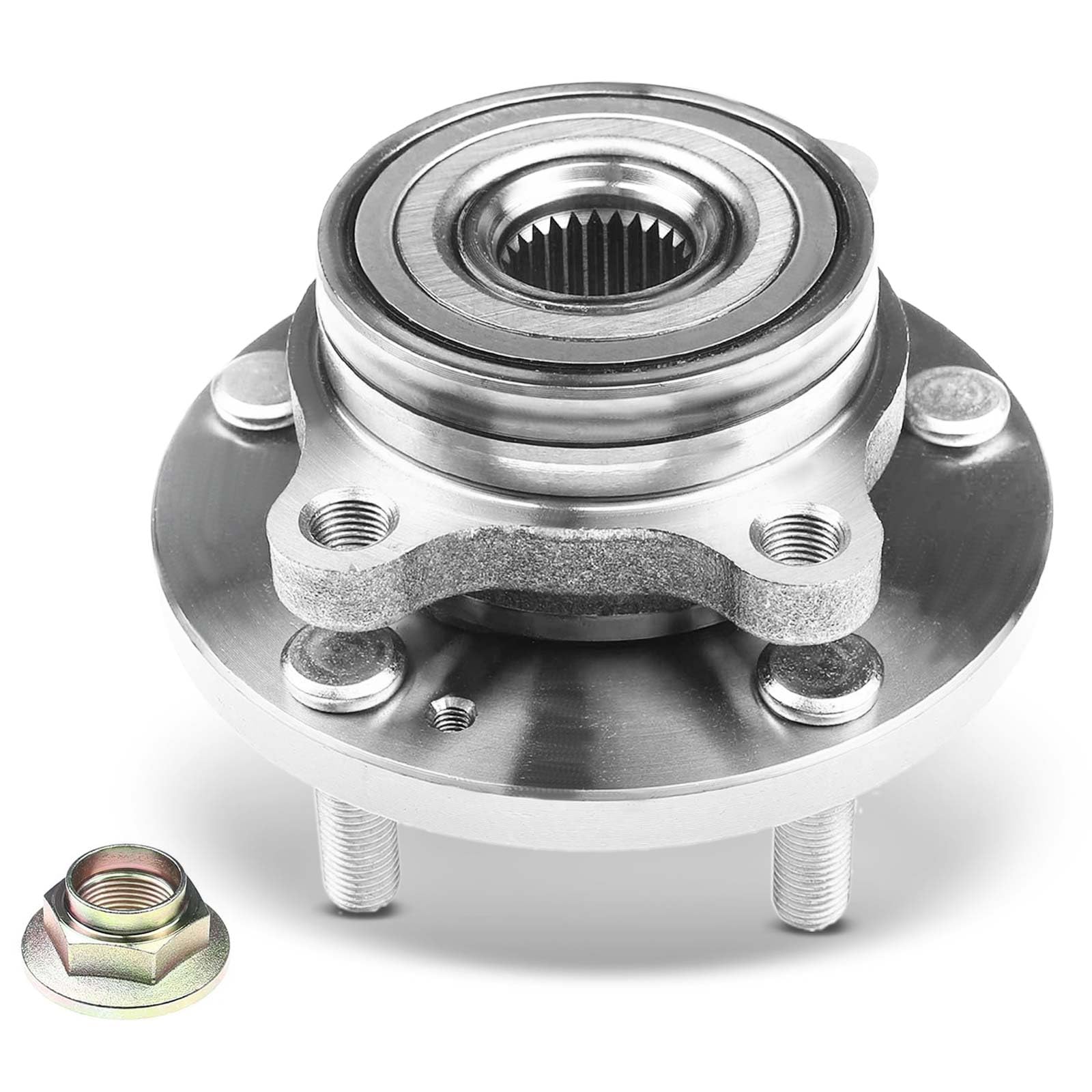 Frankberg Cuscinetto ruota Set di cuscinetti ruota Asse Anteriore Ruota flangiata diametro 139 Compatibile con i30 Coupé i30 GD Cee'D Sportswagon JD Cee'D JD Pro Cee'D JD Replace# 51750A6000