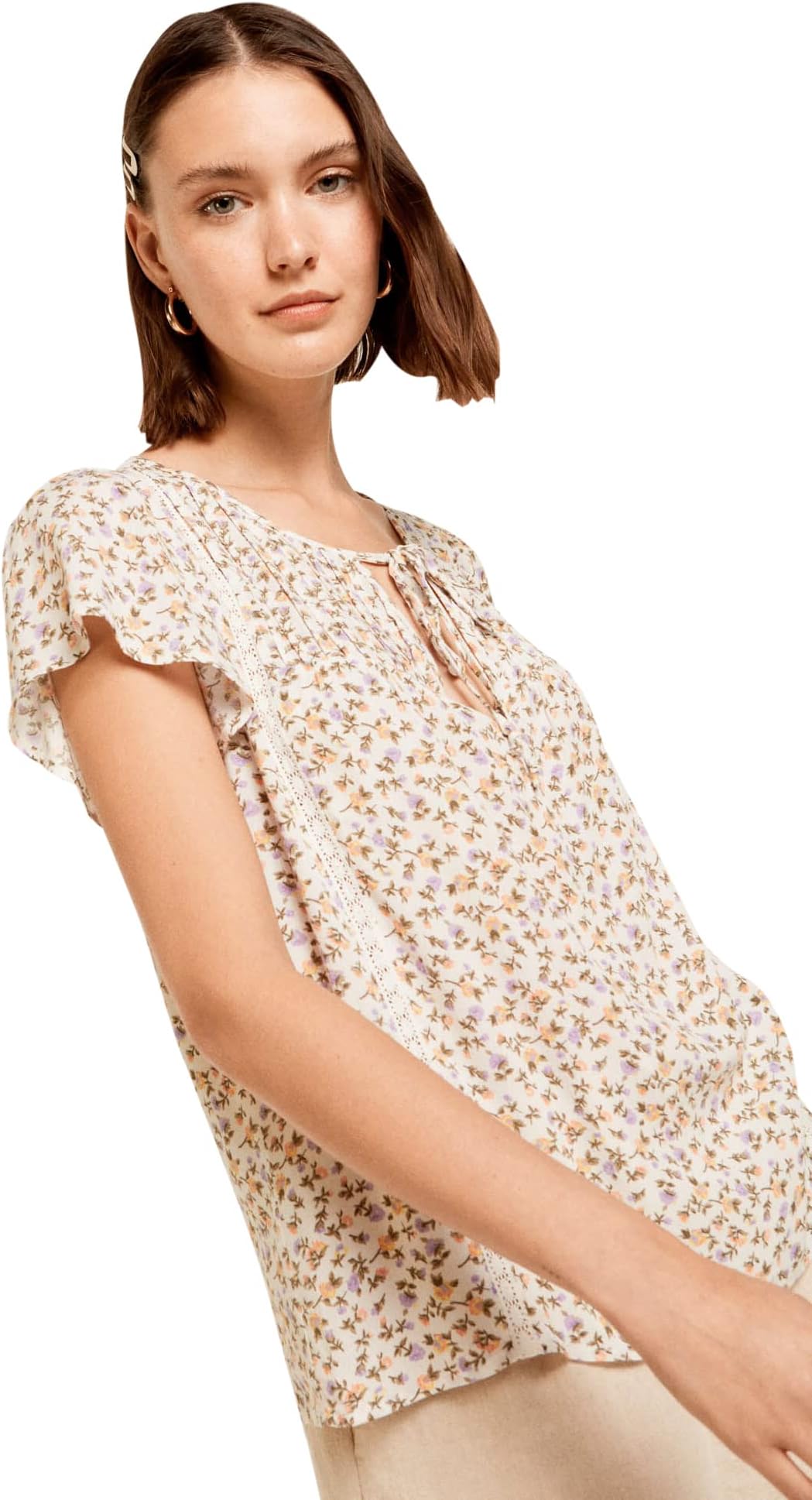 SpringfieldWomen's Printed Bambula Blouse Shirt