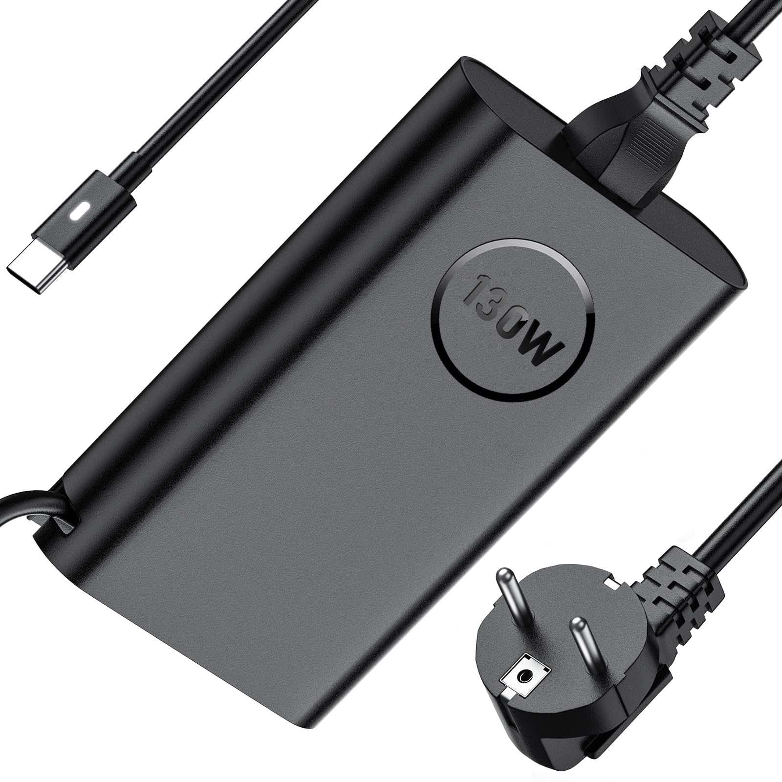 Caricatore USB-C 130W per Dell XPS 15 9520 9530 9560 XPS 17 9700 Precision 3561 3570 3571 3581 3480 5550 Inspiron 16 7630 Latitude 3550 5520 7410 9 9 410 Adattatore Computer portatile