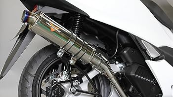 VALIENTE ステンレス マフラー Amazon | アクシスZ バイクマフラー 2BJ-SED7J デュラ