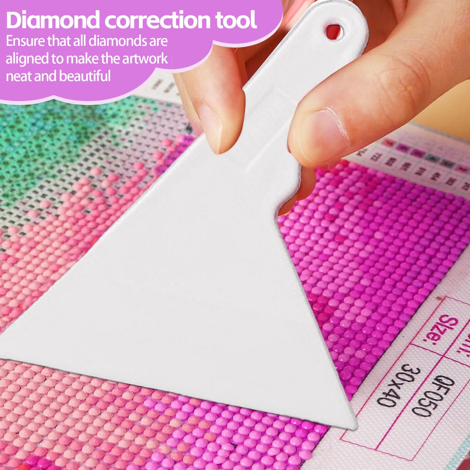 DNSGOOR 189Pcs all Inclusive Diamond Painting Accessori Strumenti di Pittura Diamante Kit Diamond Art Accessori Kit con A4 Diamond Painting Light Pad, Diamond Art Sealer Colla per DIY Craft