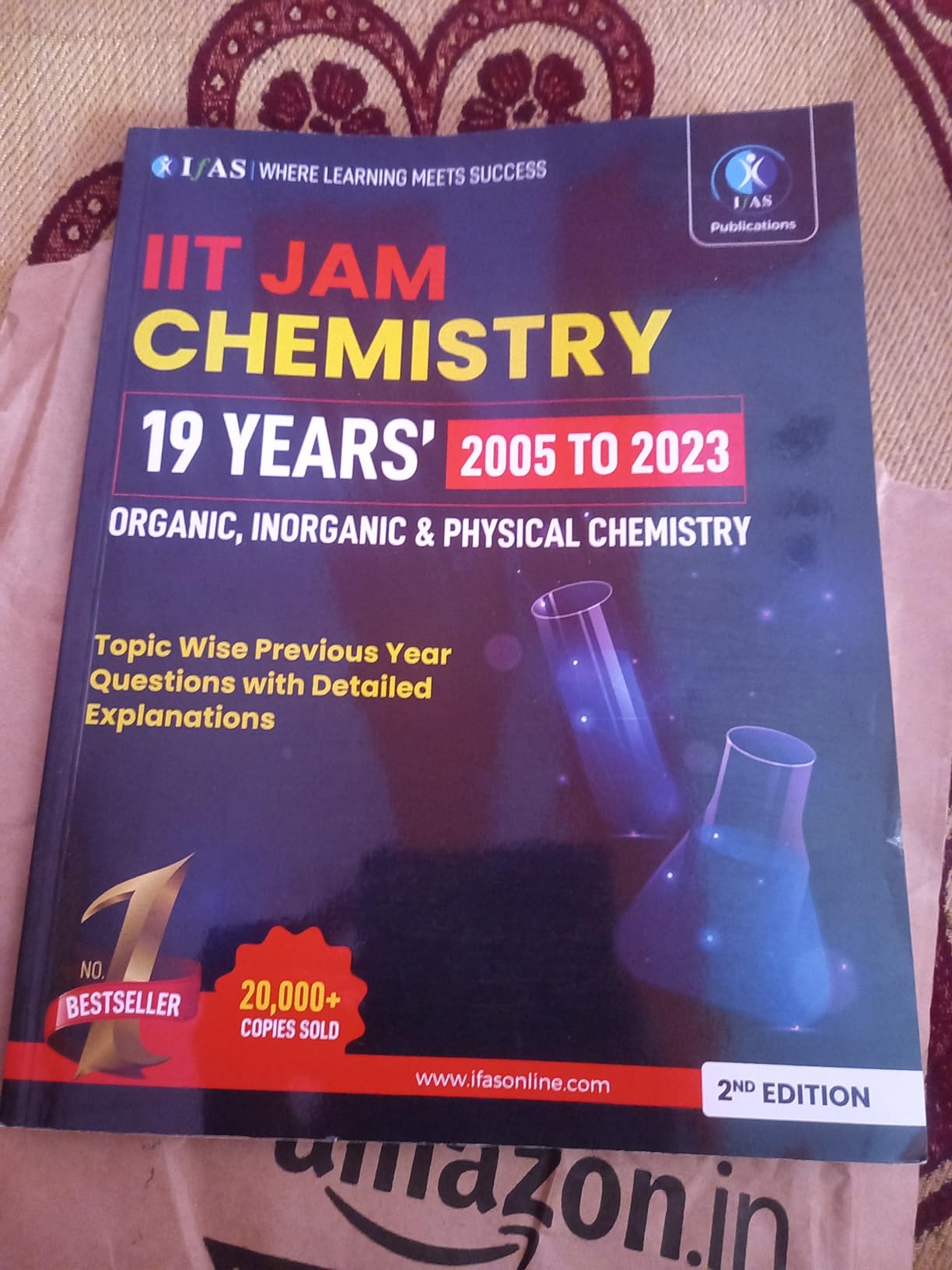 Buy IIT JAM Chemistry PYQ Book 2027 | Previous Year Solved Papers 22 ...