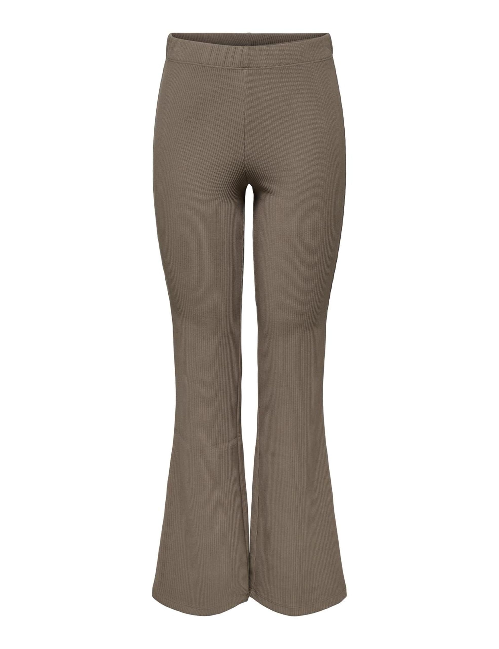 ONLY Onlfever Rib Flared Pants CS Jrs Women's Trousers, Black