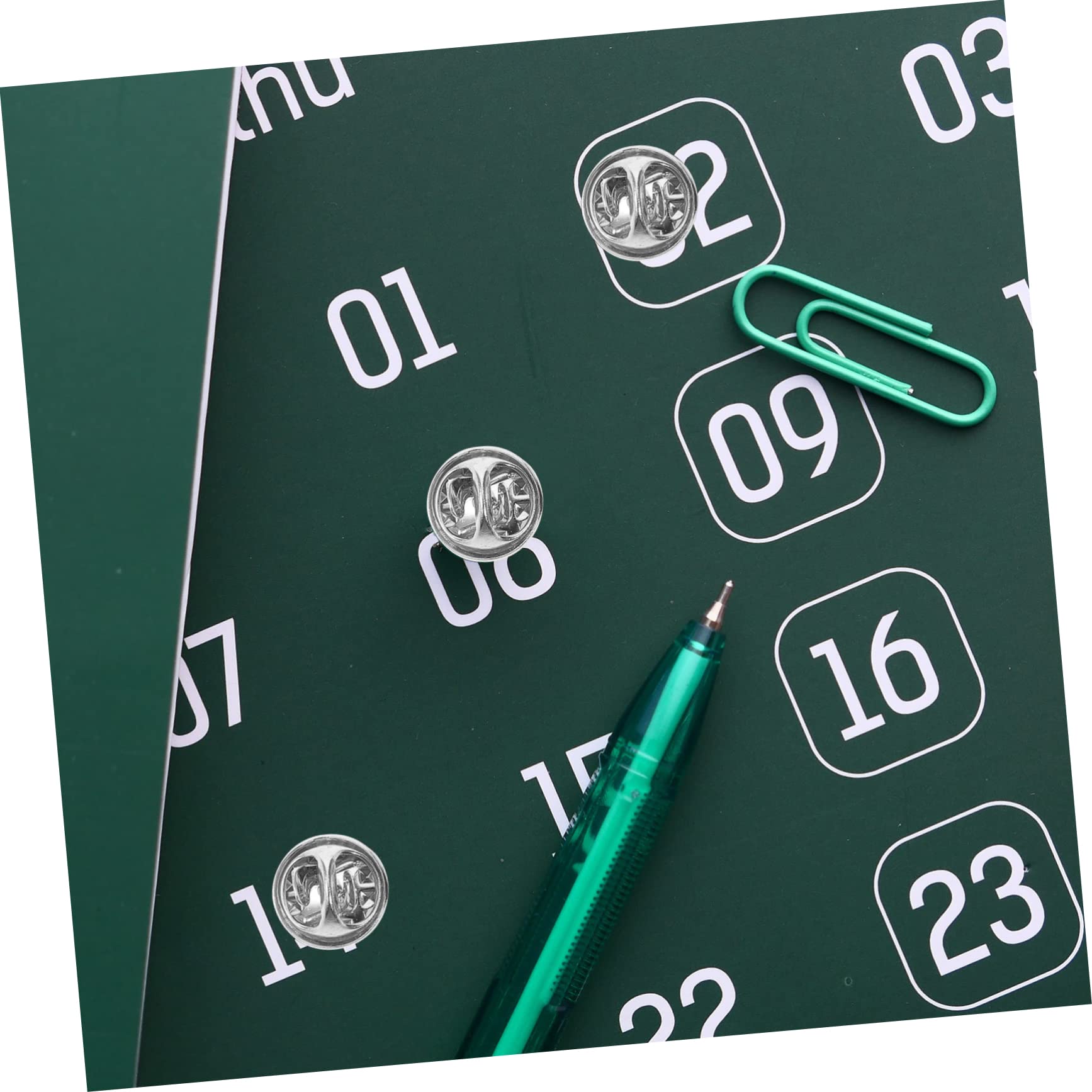 50 Perni Di Bloccaggio In Metallo Per Spille E Targhette - Fermagli Sicuri Per Cappelli E Borse - Foto 5