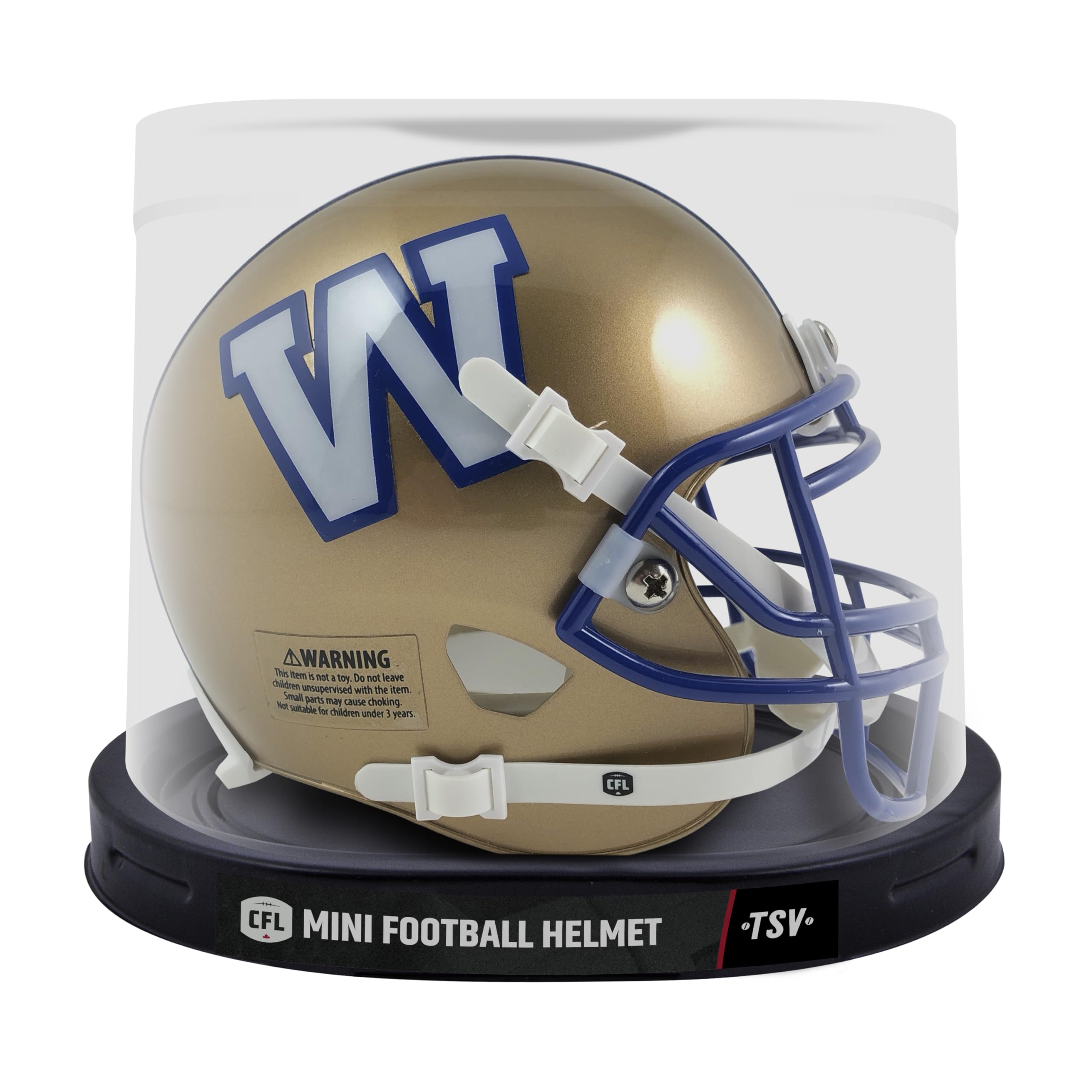 CFL Unisex-Adult CFL 5" Mini Replica Player Helmet - 5