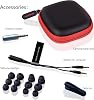 SoundMAGIC E80C Wired Earbuds with Microphone HiFi Stereo Audiophile Headphones Noise Insulation In-Ear Headphones Comfortable Fit Super Bass Gunmetal