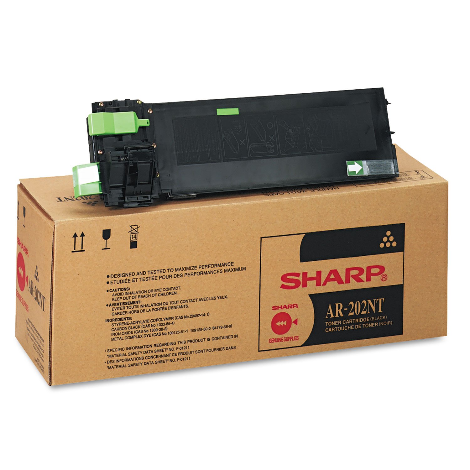 Sharp AR-202MT cartucho de tóner Original Negro 1 pieza(s) - Tóner para impresoras láser (13000 páginas, Negro, 1 pieza(s))