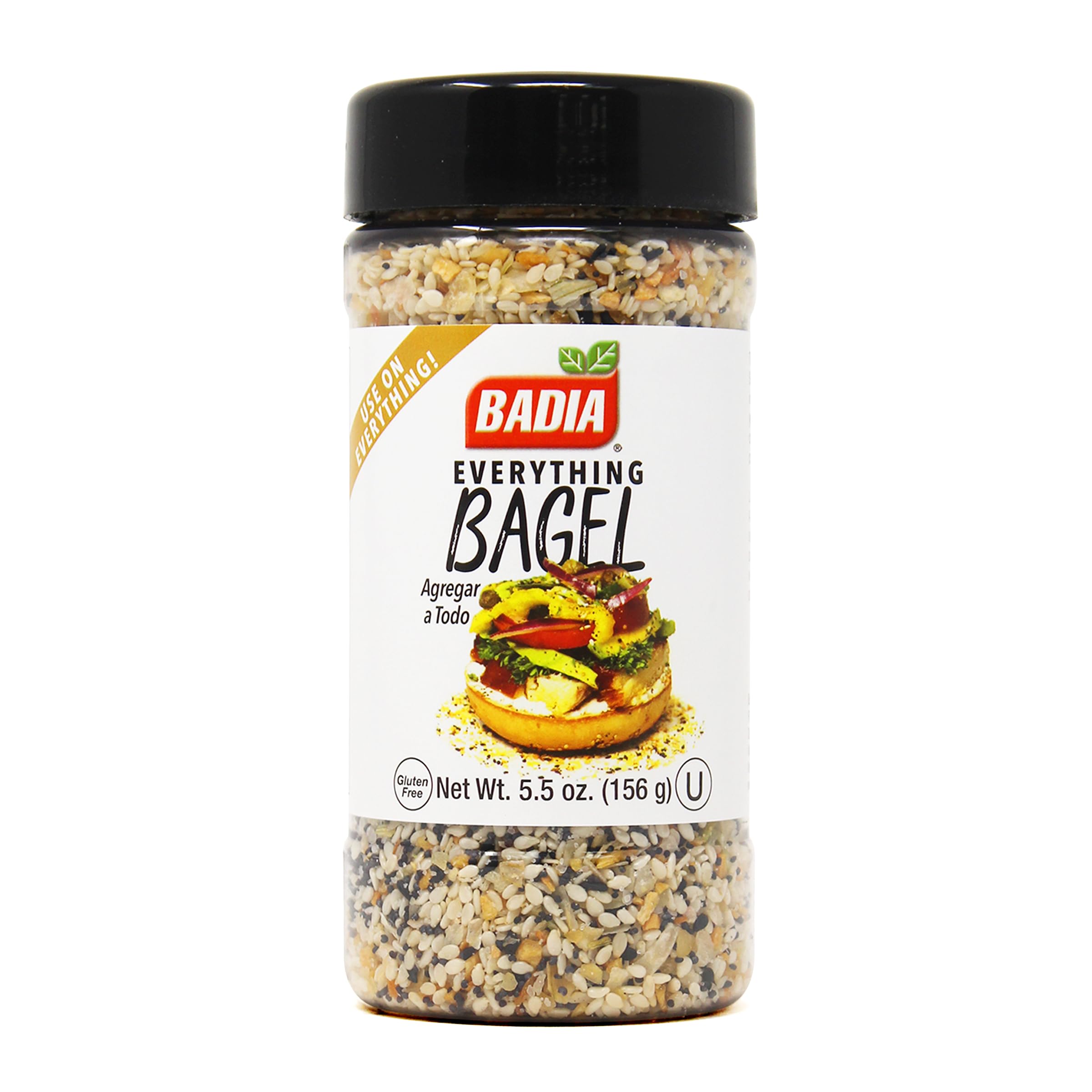 Badia - Everything Bagel Seasoning - 156g 5.5oz (Pack of 1 (156g))