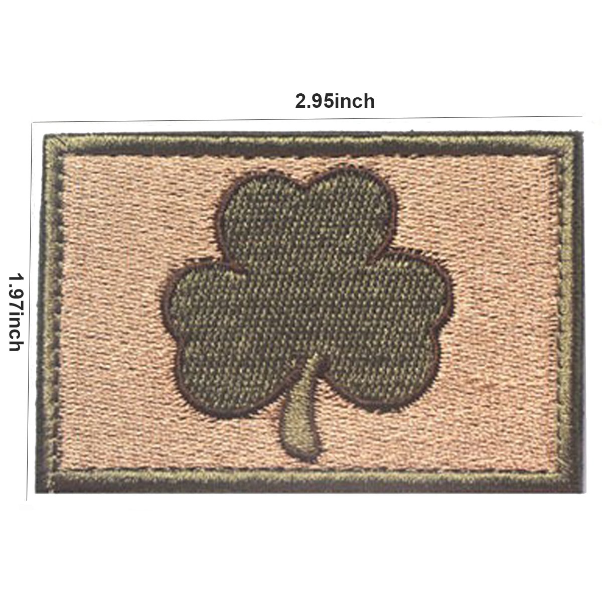 Tre TRIFOGLI RICAMI - San Patrizio, Trifoglio, Irlandese, Trifogli irlandesi, Ricamo irlandese - Disegni di ricamo a macchina - Italia